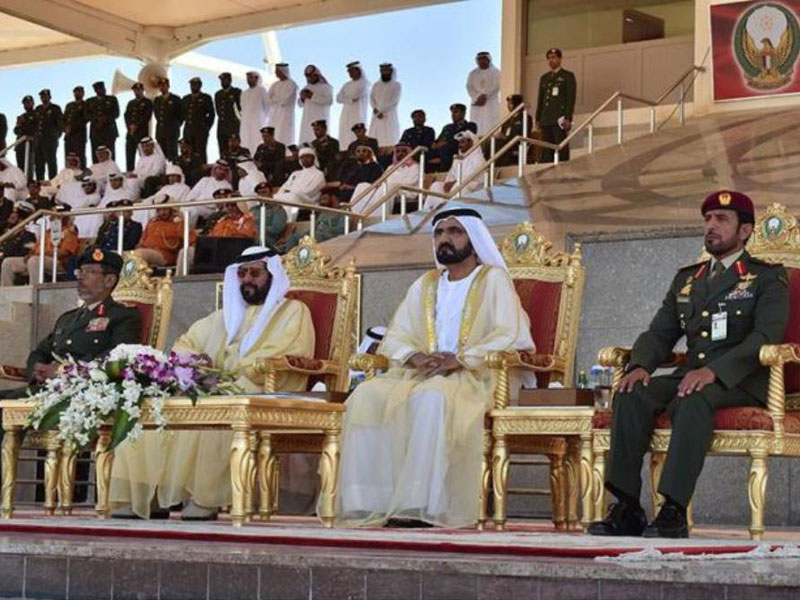 Dubai Ruler Attends Zayed II Military College Graduation