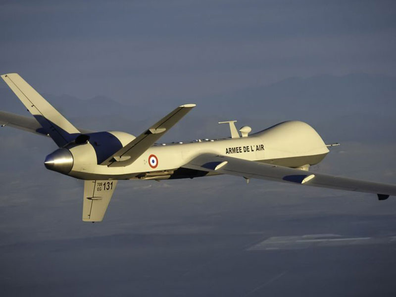French Air Force Receives 3rd Predator B/MQ-9 Reaper