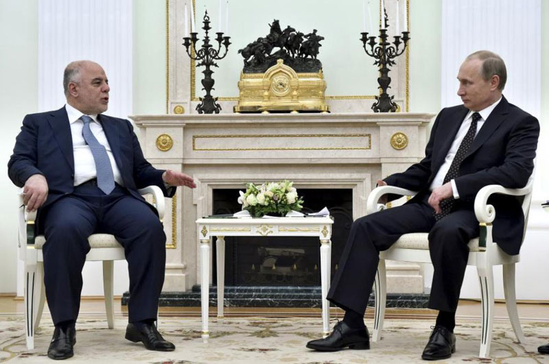 Russia Offers Military Aid to Visiting Iraqi Prime Minister