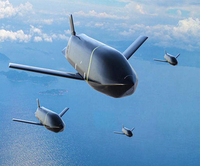 Lockheed Martin Conducts LRASM Test with 4 Missiles Simultaneously in Flight