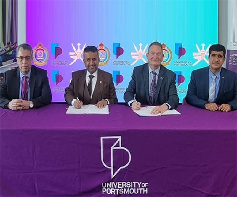 Oman’s Military Technological College, University of Portsmouth Extend Academic Cooperation