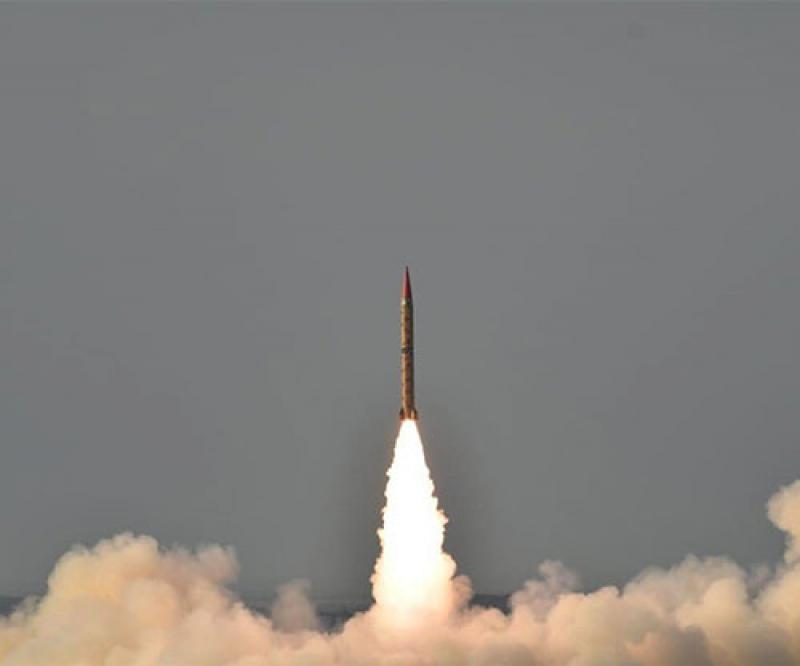 Pakistan Conducts Training Launch of Shaheen-II Surface-to-Surface Ballistic Missile