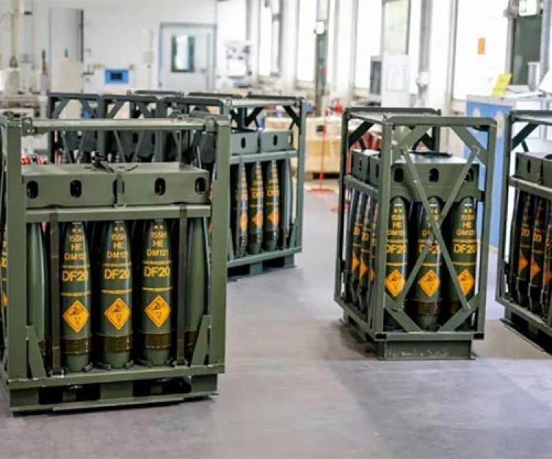 Rheinmetall Wins Largest Order in its History for 155mm Artillery Ammunition 