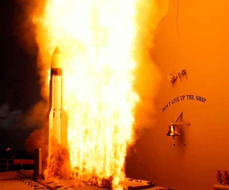 Raytheon’s SM-3 Engages Target with Remote Sensor