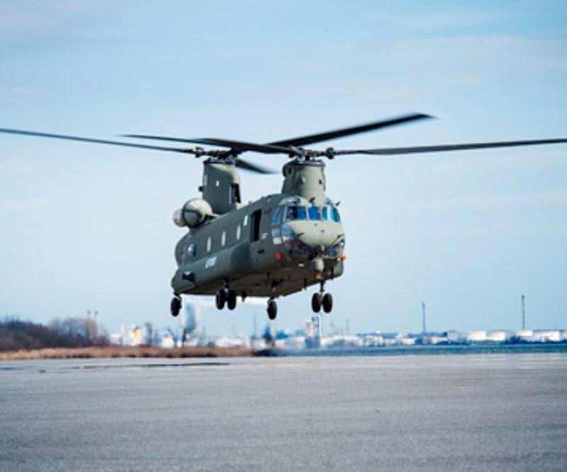 Boeing Completes 1st Flight of Newest UK CH-47 Chinook