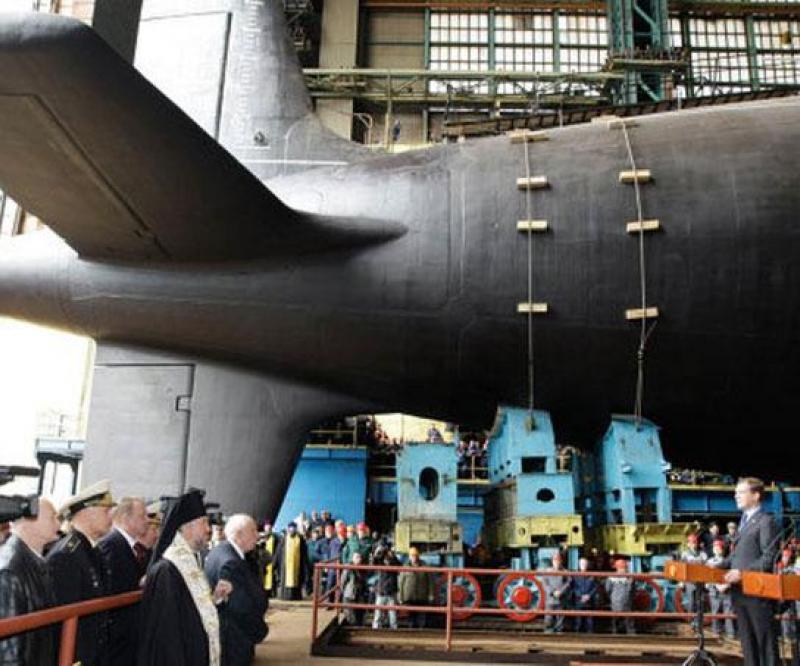 New Russian Attack Submarine to Have Advanced Sensors