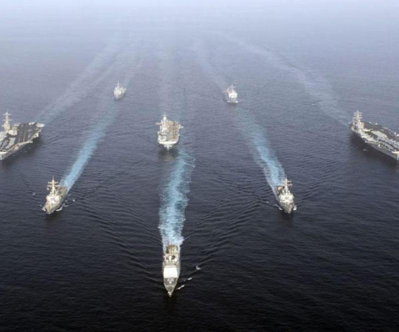 Major Naval Exercise Starts in the Gulf