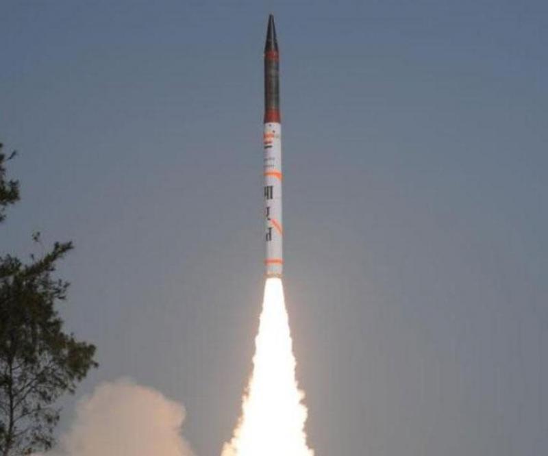 India Tests New Agni-IV Nuclear-Capable Ballistic Missile