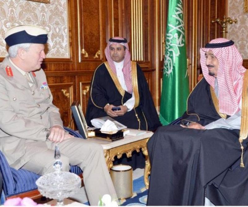 Prince Salman Meets Britain’s Middle East Defence Adviser