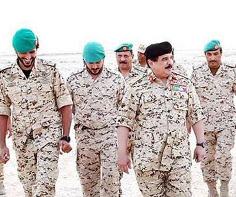 Bahrain’s King Attends Royal Guard Mobilization Drill