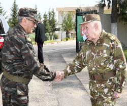 Algerian Chief of National Army Staff Visits Air Forces & Land Forces Commands
