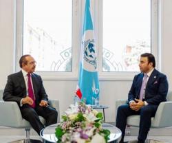 Bahrain’s Interior Minister Meets Interpol President, Chief of Police of Paris