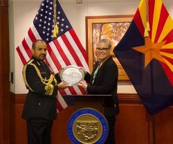 Chief of Staff of Oman’s Armed Forces Meets Governor of Arizona