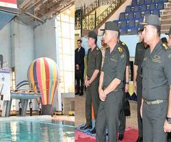 Egyptian Commander-in-Chief Inspects Military Academy Admission Tests 