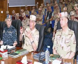 Egyptian Commander-in-Chief Witnesses Joint Tactical & Strategic Command Centers Exercise