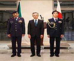 Embassy of Japan Hosts Banquet for Kuwaiti Commanders, Military Attachés