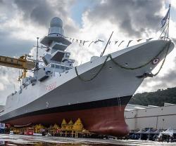 Fincantieri Launches Tenth Multipurpose Frigate “Emilio Bianchi” for Italian Navy
