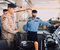 Kuwait’s Chief of Staff Visits Marine Force; Affirms Army’s Readiness to Face Security Threats