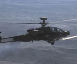 MBDA Demos Brimstone Missile Firing from Apache Helicopter