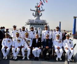 Pakistan Navy Receives ‘PNS TUGHRIL’ Frigate, 10 Sea King Helicopters from Qatar