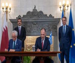 Qatar, Greece Sign Military Cooperation Agreement
