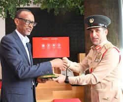 Rwandan President Explores Latest Innovations at Dubai Police HQ