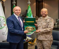Saudi Chief of General Staff Receives Advisor to Italian Defense Minister