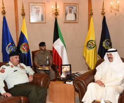 Kuwait Defense Minister Meets Jordanian Chief-of-Staff