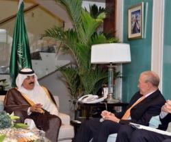 Saudi Minister of National Guard Receives Chairman of US Joint Chiefs-of-Staff