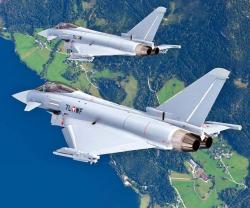 Eurofighter Typhoons Secure Airspace During World Economic Forum 2015