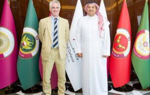 Qatar’s Minister of State for Defence Affairs Receives UK Defence Procurement Minister