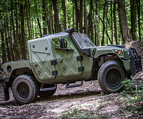 AM General Features Collaborative Vehicle Transformations at Eurosatory 2022