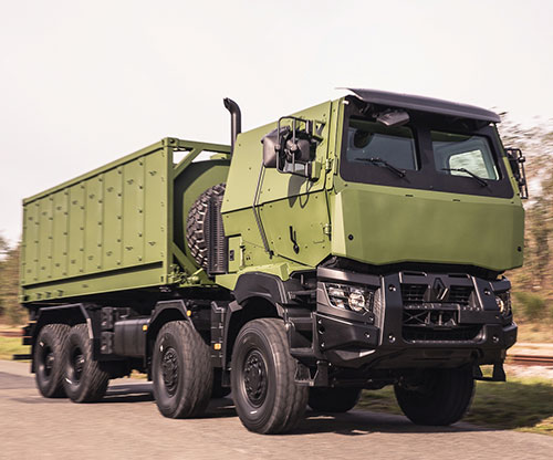 ARQUUS Presents its New Logistics 8x8 Truck 