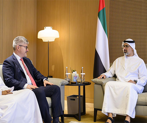 Abu Dhabi Crown Prince Receives Secretary General of International Civil Aviation Organization