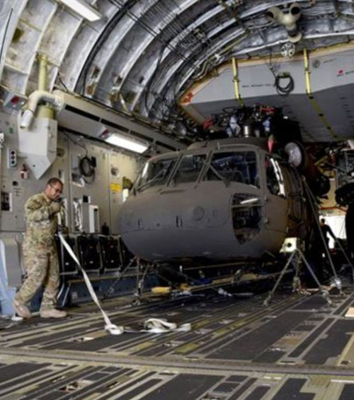 Afghan Air Force Receives First Two UH-60 Helicopters