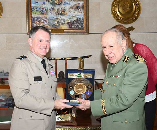 Algeria Receives UK Defense Senior Advisor to Middle East & North Africa 