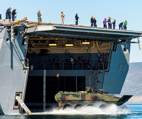 BAE Systems-IDV’s Amphibious Combat Vehicle Makes International Debut at FEINDEF 2023