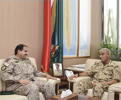 Bahrain’s Chief-of-Staff Receives GCC Unified Military Commander