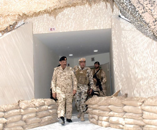 Bahrain’s Commander-in-Chief, Chief-of-Staff Inspect ‘Shield of the Nation’ Drill