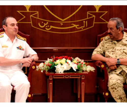 Bahrain’s Commander-in-Chief Receives Australian Commanders