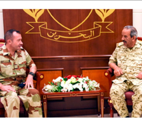 Bahrain’s Commander-in-Chief Receives French Military Attaché