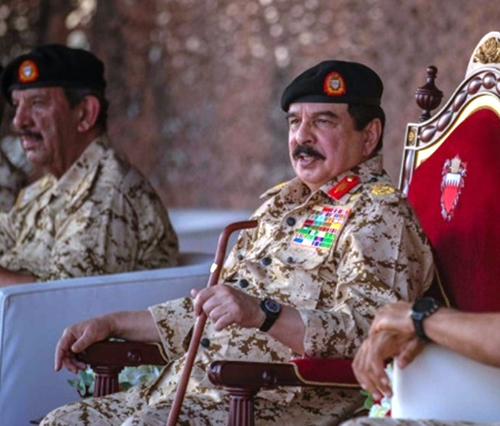 Bahrain’s King Attends Royal Guard’s Samoom 4 Drill