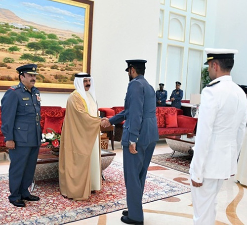 Bahrain’s King Receives BIAS Organizing Military Committee