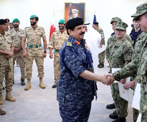 Bahrain’s King Visits Royal Bahrain Naval Force
