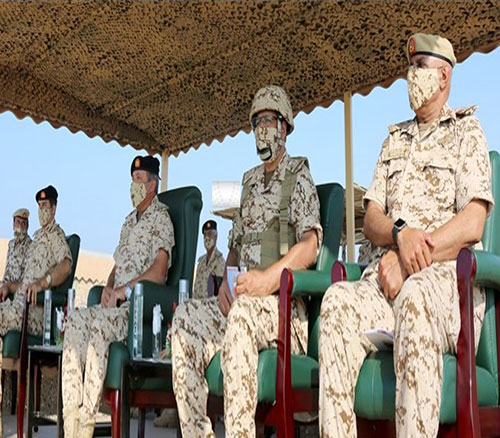 Bahrain Defense Force, National Guard Conduct Two Separate Drills