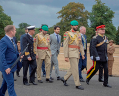 Bahrain Royal Guard Commanders Visit Sandhurst Academy
