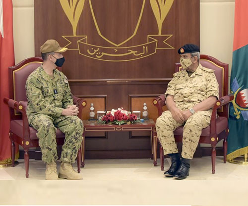 Bahrain Welcomes Newly-Appointed US 5th Fleet Commander & British Defense Attaché