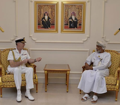 British Chief of Naval Staff Visits Sultanate of Oman