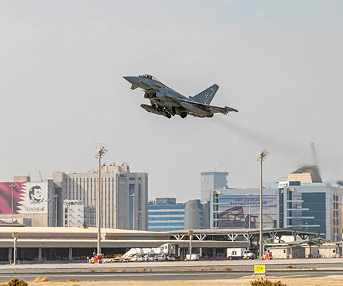 British-Qatari Typhoon Squadron to Protect Air Security for FIFA World Cup
