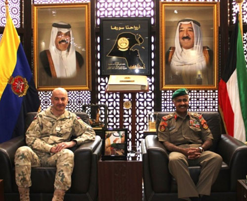 Chief of General Staff of Polish Armed Forces Visits Kuwait